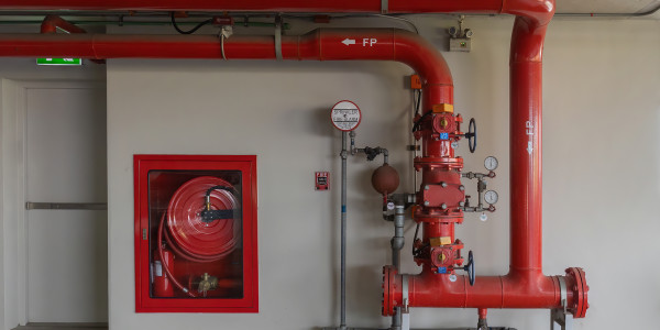 Pintar Fachadas de Empresas / Negocios / Locales Comerciales Pozuelo de Alarcón · Pintura para Instalaciones de Sistemas de Protección Contra Incendios